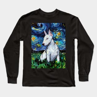 Bull Terrier Night Long Sleeve T-Shirt